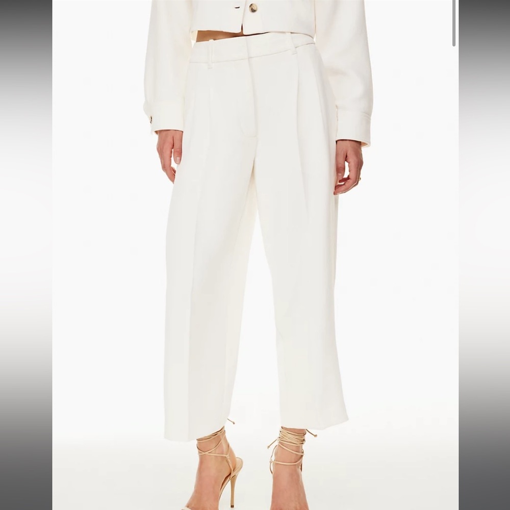 Wilfred Effortless Crop Pants in Light Birch